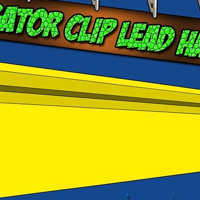 Alligator Clip Lead Hanger