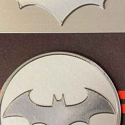 Batman Arkham Logo  Coaster