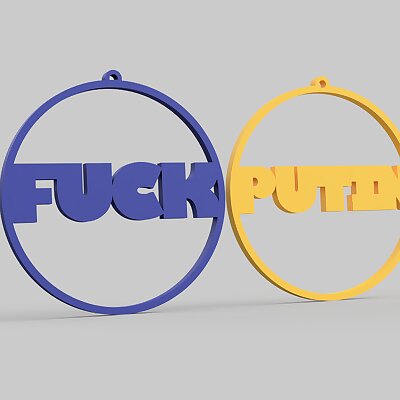 Fuck Putin Earrings