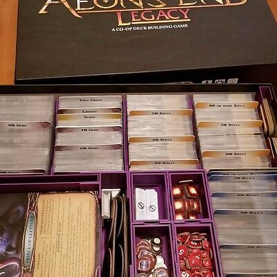 Aeons End Legacy Box Storage Insert