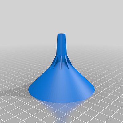 Funnel with filter spacer
