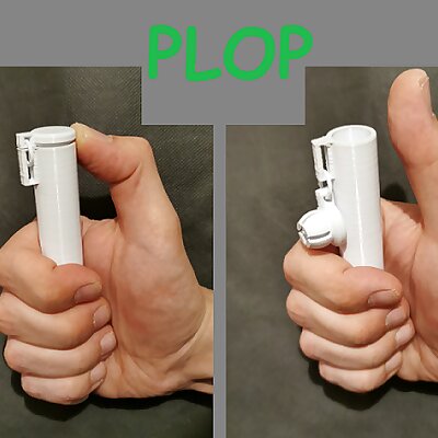 Cigarette  Blunt Container with the PLOP PrintinPlace