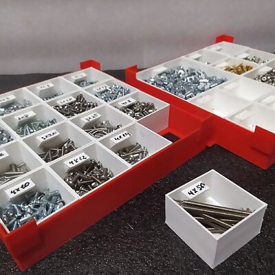 Modular box organizer