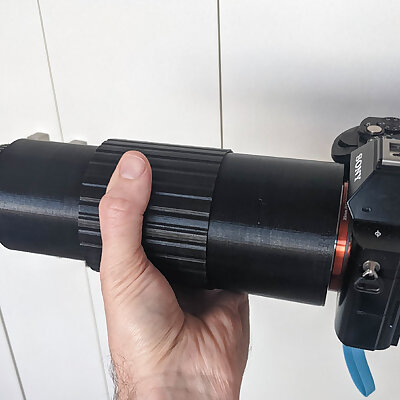 50150mm variable macro extension tube Canon EFEFS lens Sony EFE camera