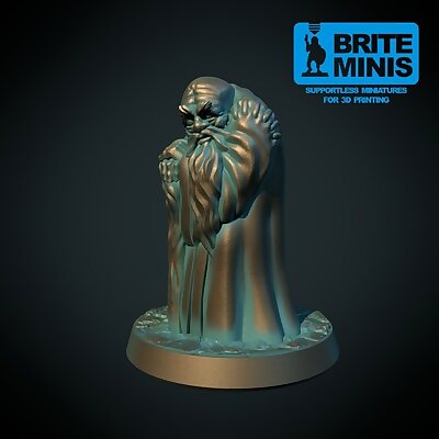 Old man 28 mm supportless FDM friendly