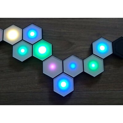 flexible magnetic hexagon light