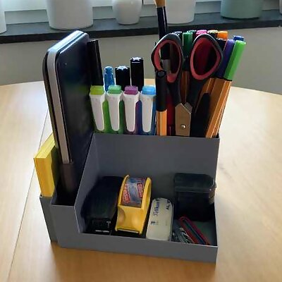 another compact desk organizer
