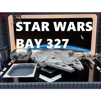 Star Wars DeathStar Docking Bay 327 Diorama