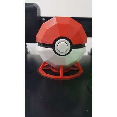 Pokeball low poly