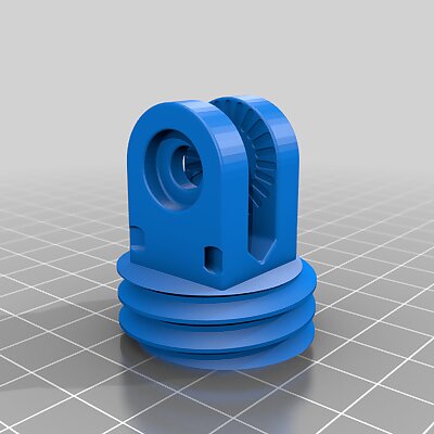 Ball and socket connector for Articulating Raspberry Pi Camera Mount
