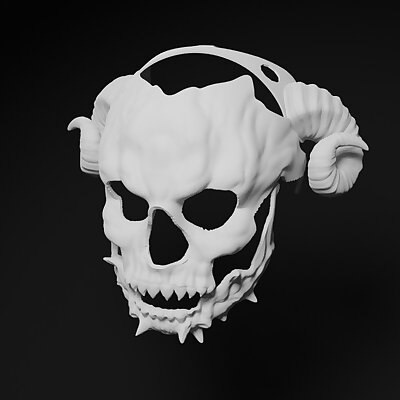 Halloween skull mask