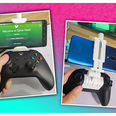 Xbox One Controller Phone Holder Battery Cover