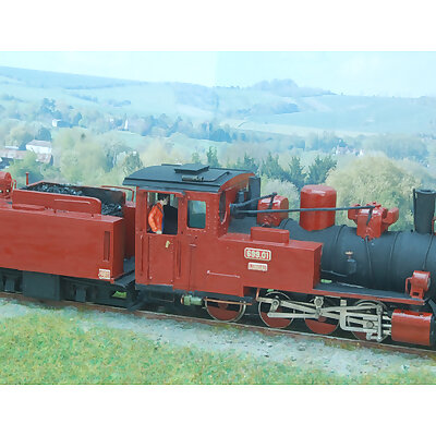 Austrian 080 narrow gauge locomotive 69901