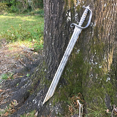 Blackbeard Sword from POTC Triton Sword