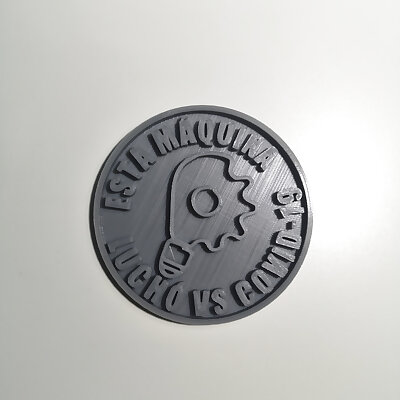 Medalla impresora 3d Covid19