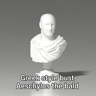 Greek style Bust Aeschylos