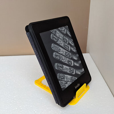 PhoneTablet Stand  Flat fold  Print in place  Thicker Devices