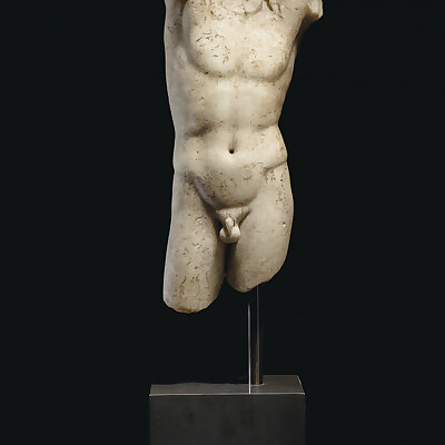 A Roman Marble Torso of Narcissus