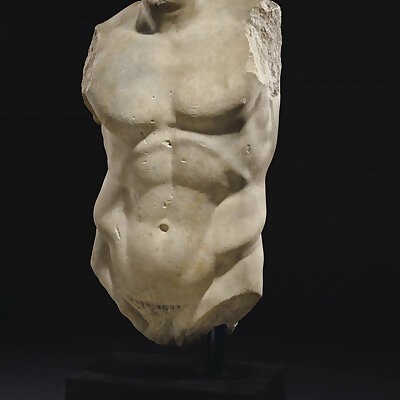 Marble Torso of the Diadumenos of Polykleitos