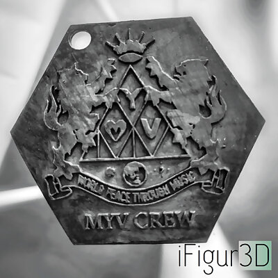 Miyavi Crew Logo Key Chain