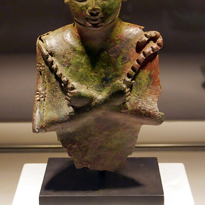 Egyptian Bronze Figure of Osiris
