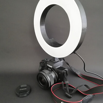 DIY 3D Printable Camera Ring Light