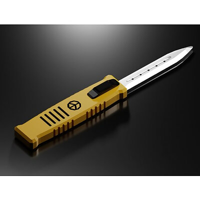 Tactical Switchblade Letter Opener and Desk Toy