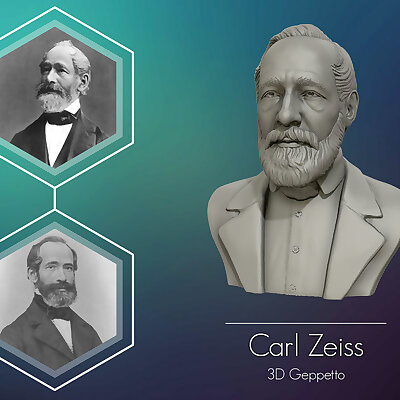 Carl Zeiss Bust 3D printable