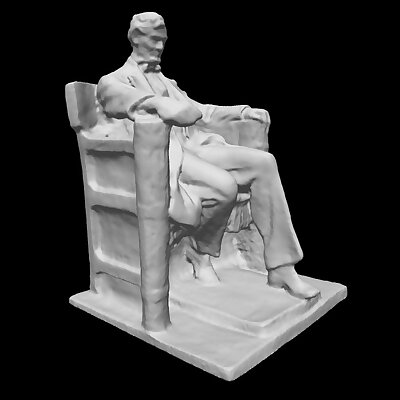 Lincoln Memorial sketch model