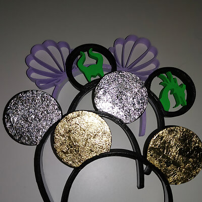 Mickey ears insperated by meleficent