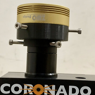 ZWO ASI Camera Adapter Mount for Coronado PST Telescope