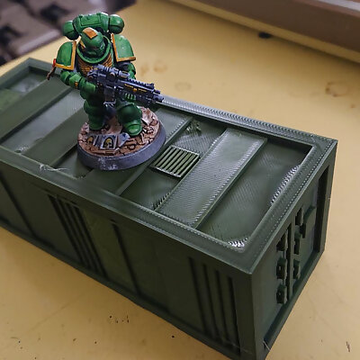 Storage Container for 28mm Wargaming