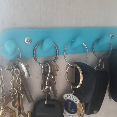 5 Key wall hanger