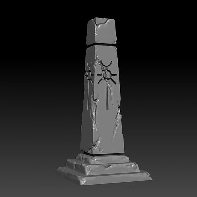 Necron obelisk