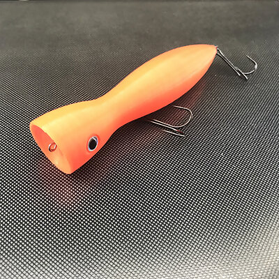 Popper fishing lure 150mm build in air chamber