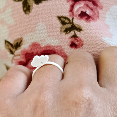 Two Hearts Ring Size 625