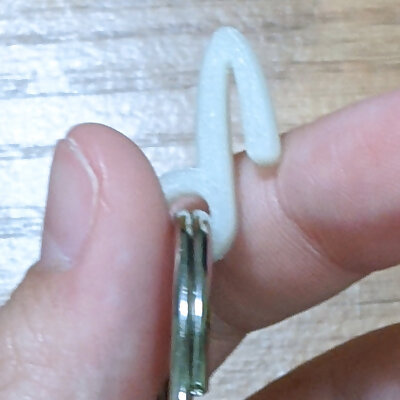 Key Ring Clip for Pants Without Pockets