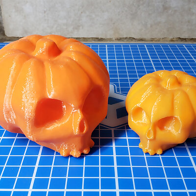 Pumpkin Skull V1