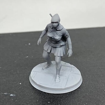 Female Rogue for 28mm Tabletop RPG games like dnd and pathfinder