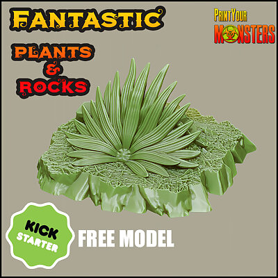 KICKSTARTER Fantastic Plants and Rocks
