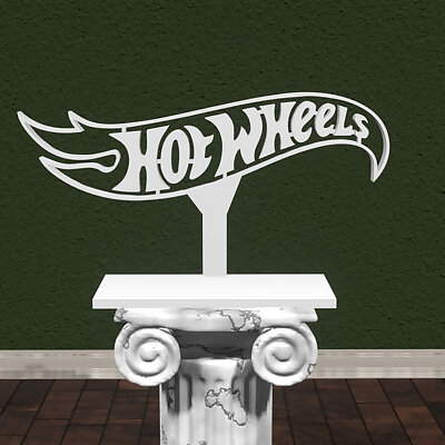 Hot Wheels 3D Printable Logo!