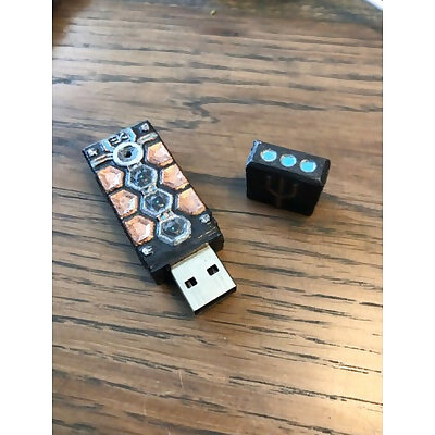 USB stick cover for swivel USBs
