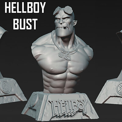 Hellboy bust FREE