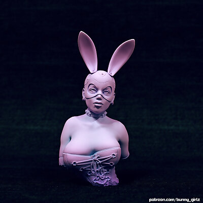 bdsm bunny girl Lara bust