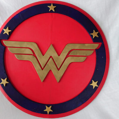 Wonder woman shield DC super hero girls