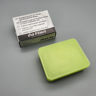 Box for DaVinci brush soap