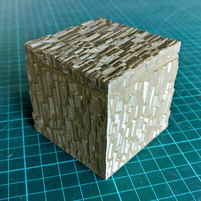 Rocktextured ornamental box