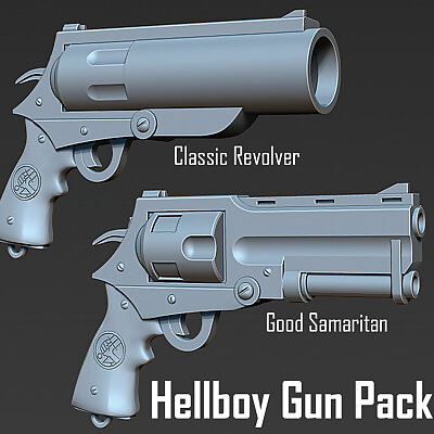 Hellboy  Good Samaritan and Classic Revolver FREE