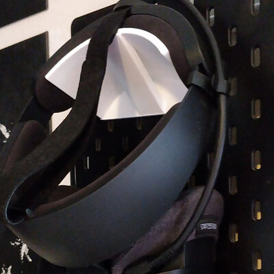Oculus Rift S headset mount  IKEA Skadis
