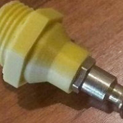 RV Water Line Blow Out Adapter